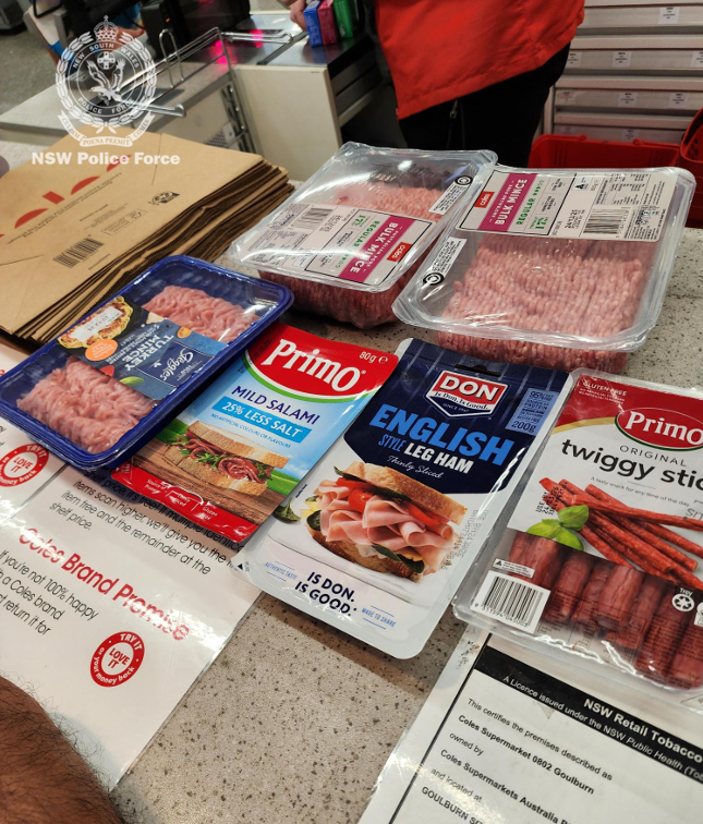 Some of the allegedly stolen items. Supplied.