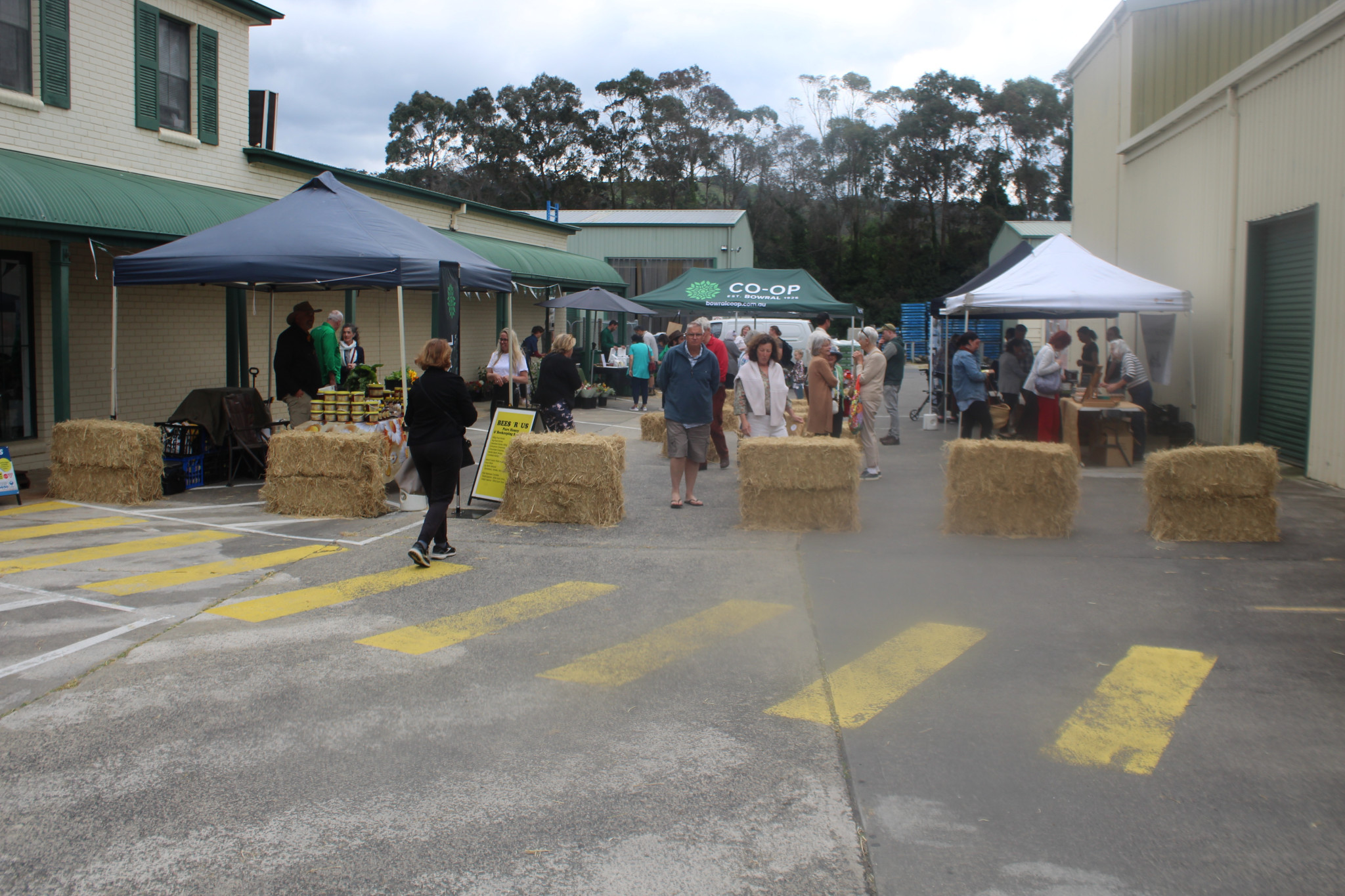 The Grower’s Market is held in the car park of the Co-Op, with stalls from a variety of local small businesses and farms. (Photo: Antony Dubber)