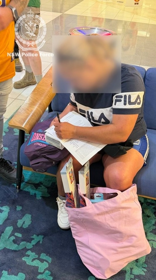 One of the alleged offenders. Supplied.