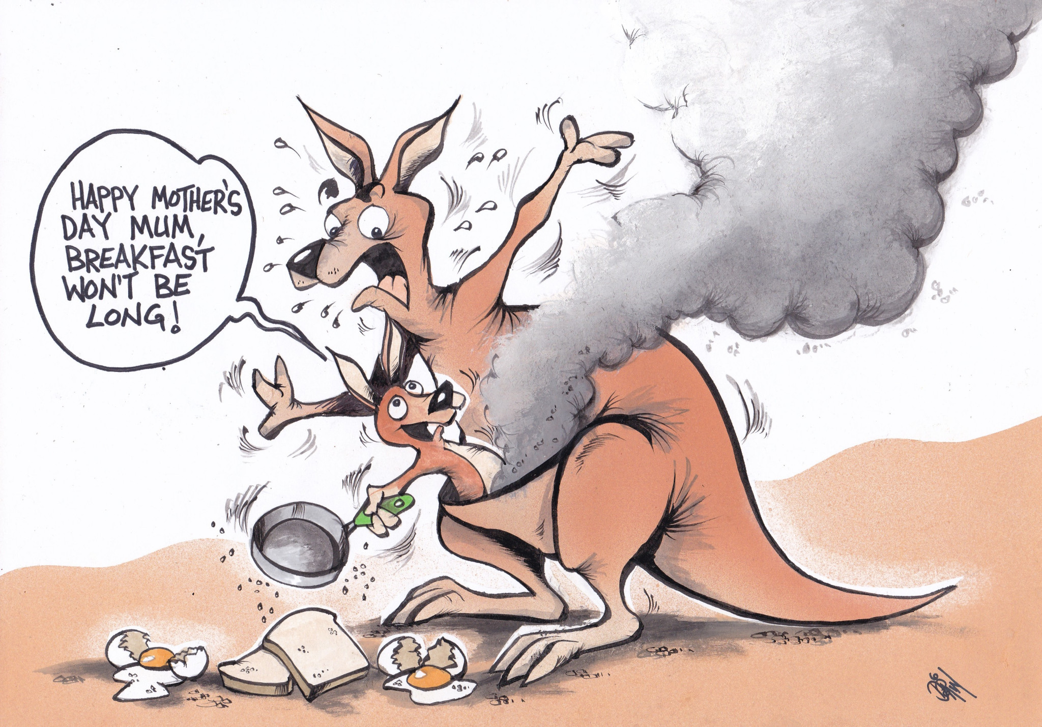 Subscribers to our newsletter will receive a third cartoon later today.