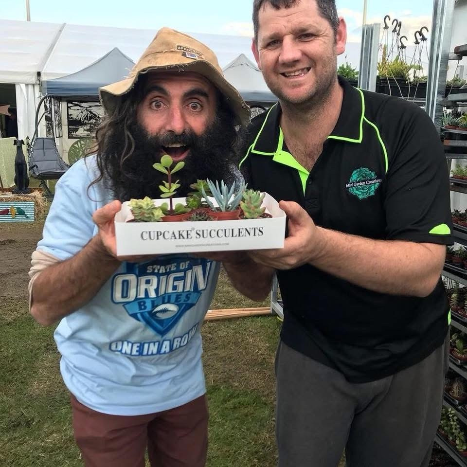 Costa Georgiadis paid a visit back in the day. Supplied.