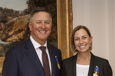 Ben annd Marina Maguire will travel the short distance to Yass to be joint ambassadors. Supplied.