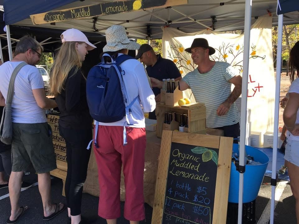 The markets as they were. Supplied.