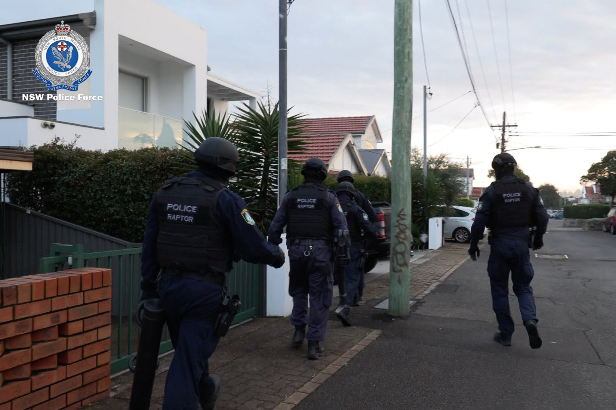 The Raptor Squad made the arrests. Image stock supplied.