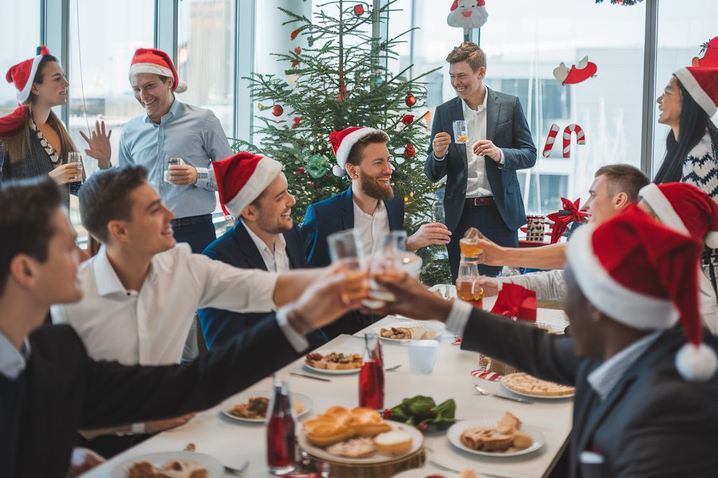 Christmas is the season to be jolly, and work functions are fast approaching. - feature photo