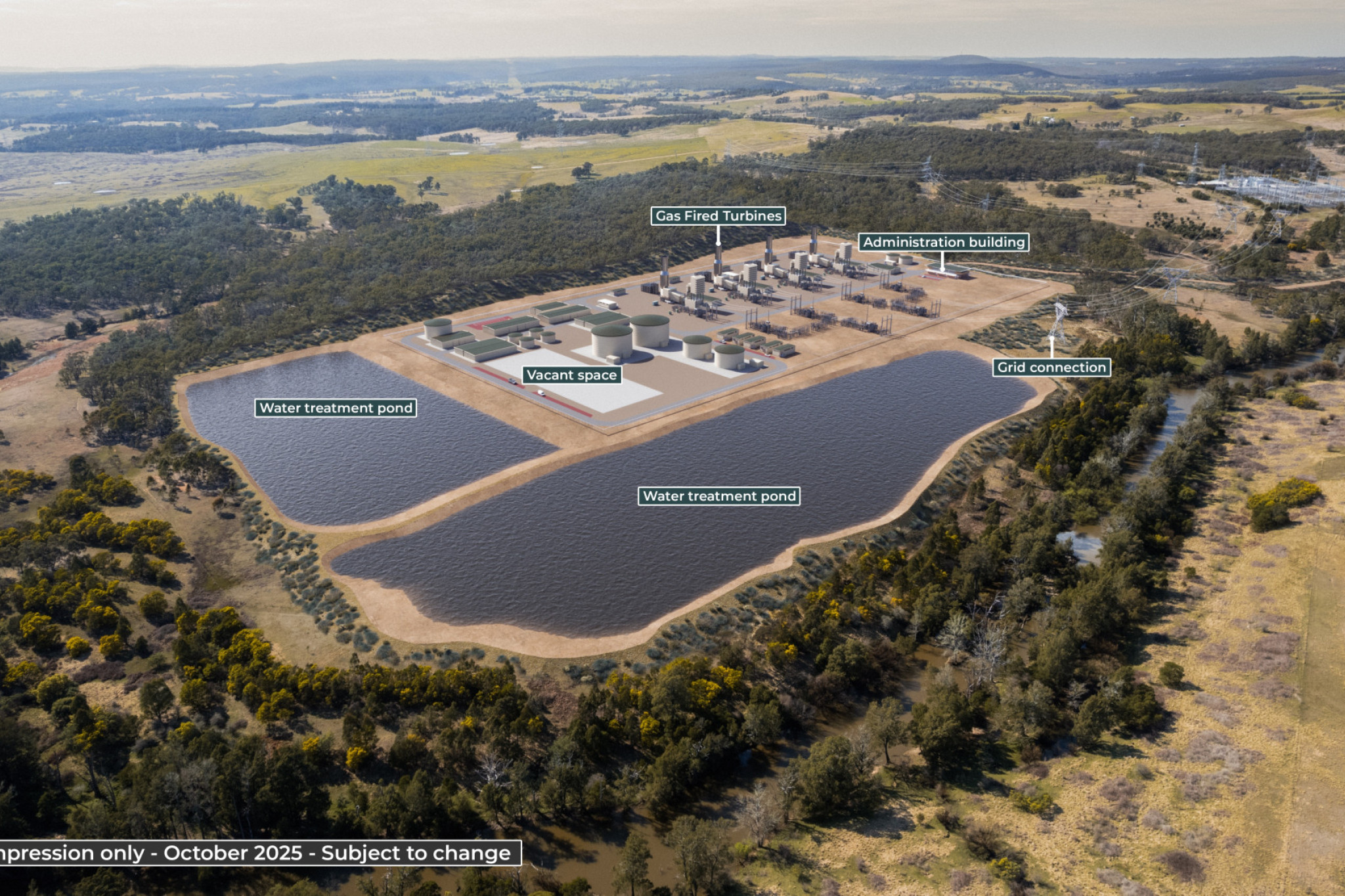 Marulan Power Station. Supplied