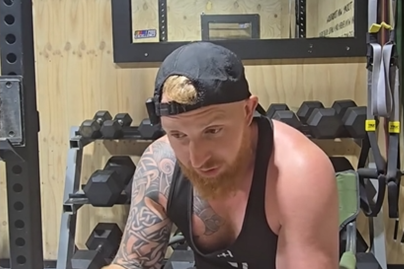 Mayor Fitzpatrick from a recent social media post. Supplied; Clare Potter.