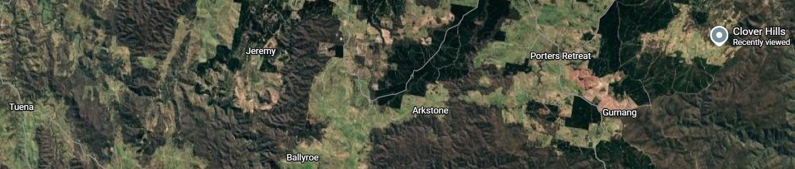 The general location where the incident occurred (see the Clover Hills pin on the right). (Photo: Google Maps)