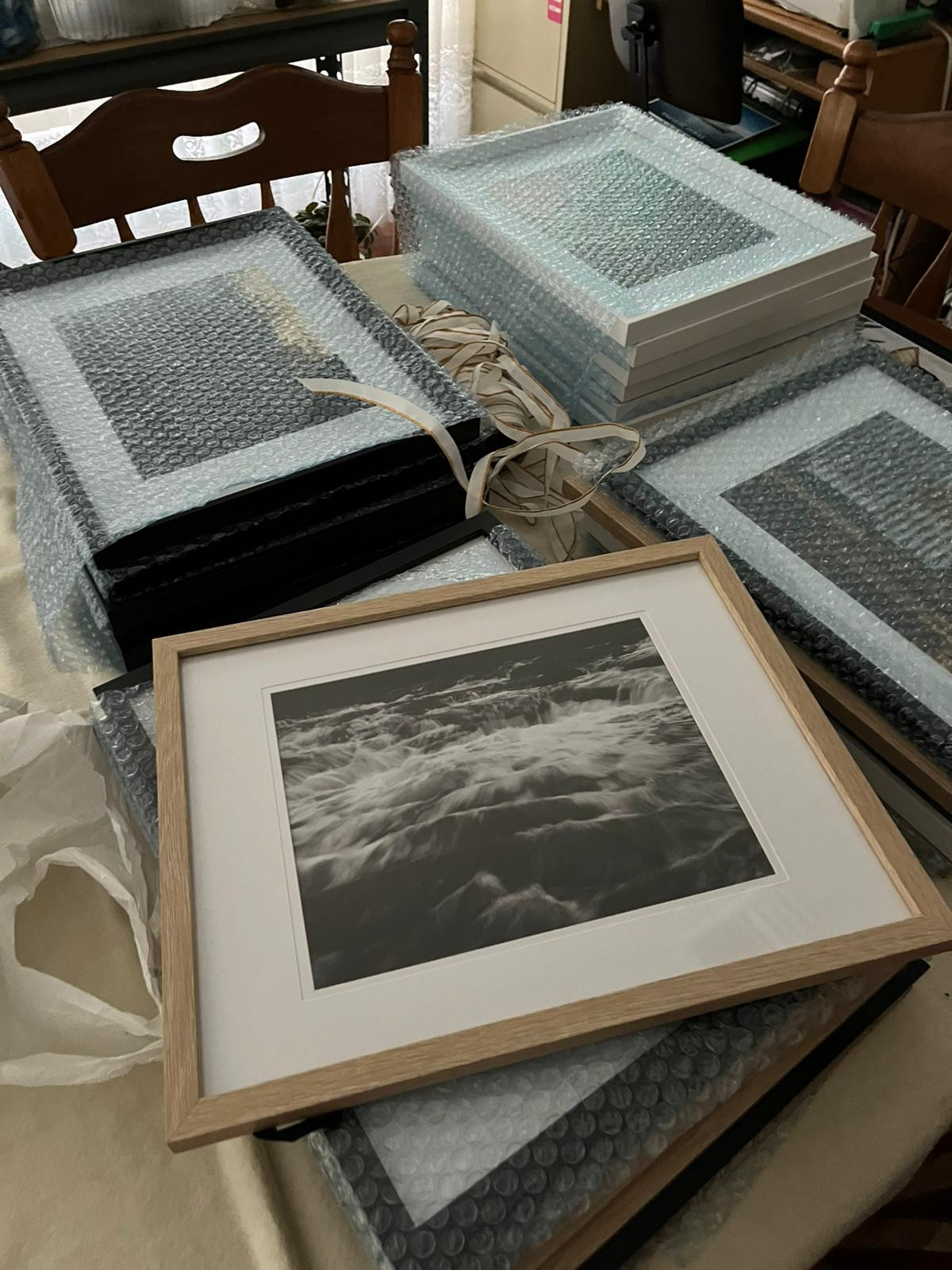 Works ready for the Southern Highlands Art Trail.