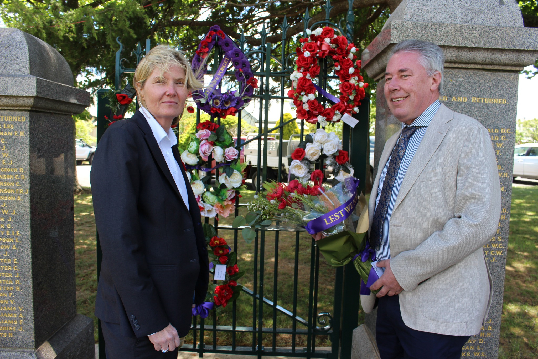 Upper Lachlan Shire Mayor Paul Culhane (right) expressed his deepest sympathies alongside Council CEO Alex Waldron (left) who stated ‘people deserve to celebrate festivals and events in safety.’
